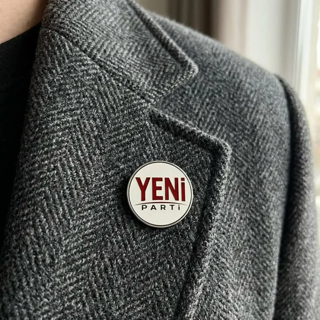 TÜRKİYENİN YENİ YÜZÜ YENİ PARTİ ROZET