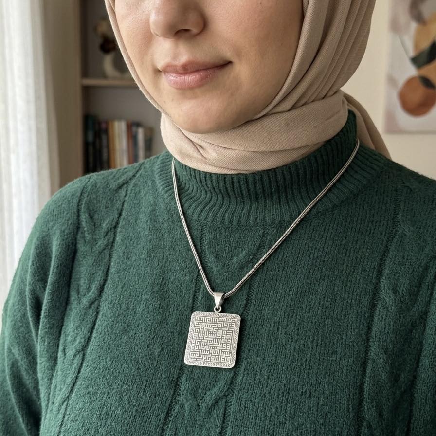 ZIRHI ŞERİF NAS KOLYE