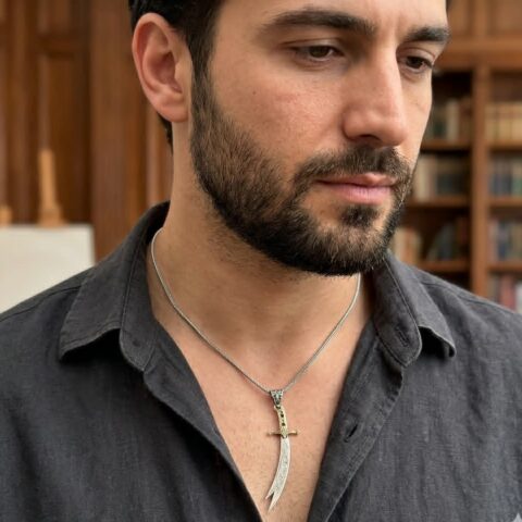 İSMİ AZAM ZÜLFİKAR KOLYE