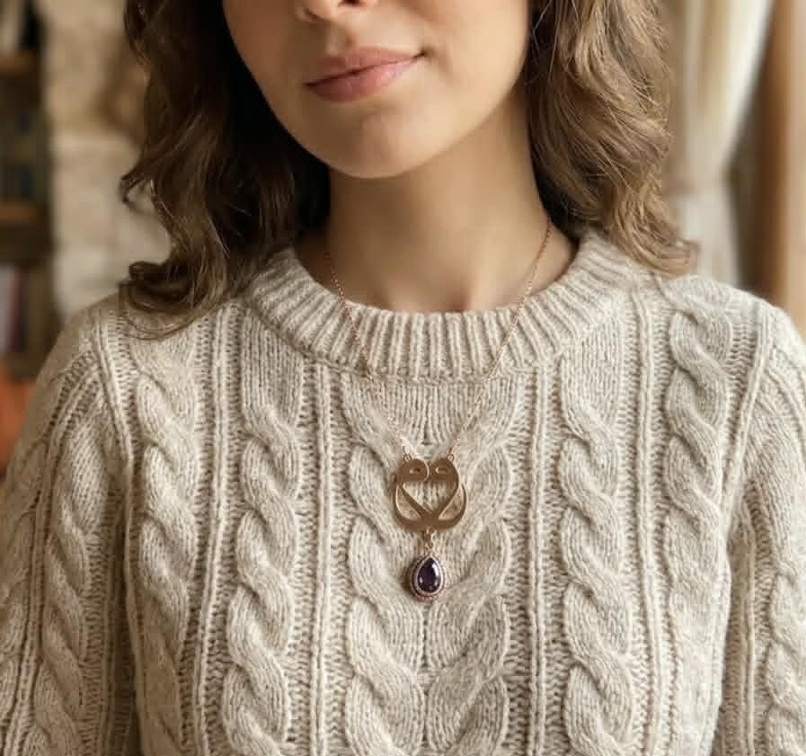 KİMYA HATUN ŞEMS VAV KOLYE