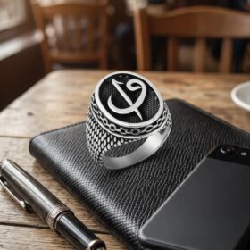 VUSLATI ELİF VAV YÜZÜK
